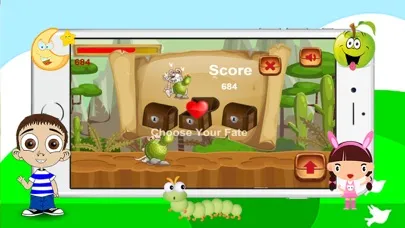 Tangkapan skrin Cheesy Run - rat adventure free games for kids