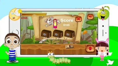 Tangkapan skrin Cheesy Run - rat adventure free games for kids