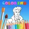 Coloring Book For Kid Education Game - Doctor Who Edition