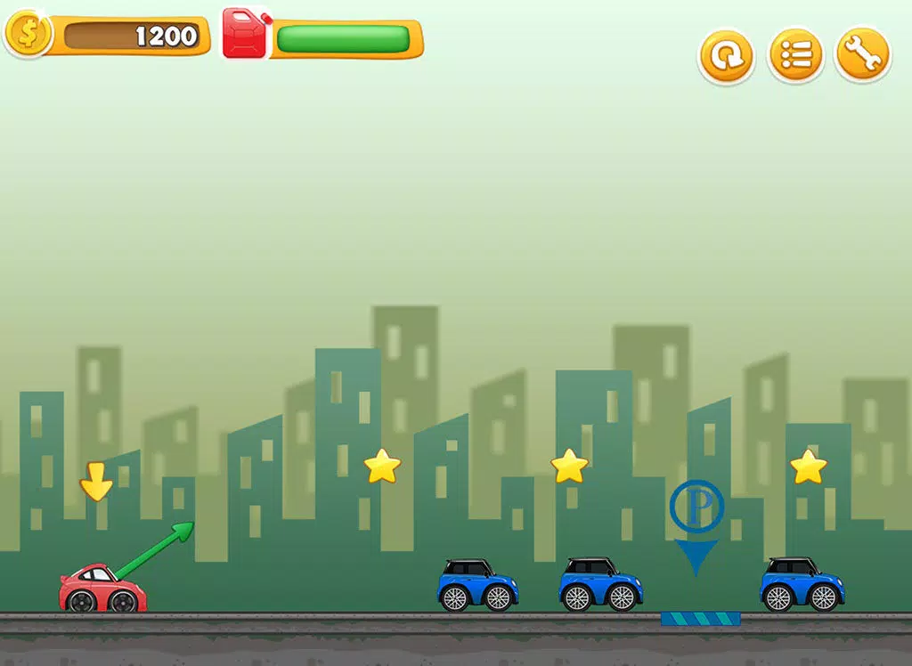 Crazy Parking For Kids iPad  스크린샷