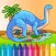Dinosaur Coloring Book HD - Paint Colorful Dinos for Kids