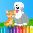 Dog & Cat Coloring Book - Animal Drawing for Kids Free Game Dog & Cat Coloring Book - Animal Drawing for Kids Free Game
