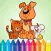 Animal Dog Cat & Rat Coloring Book - Drawing for Kids Games