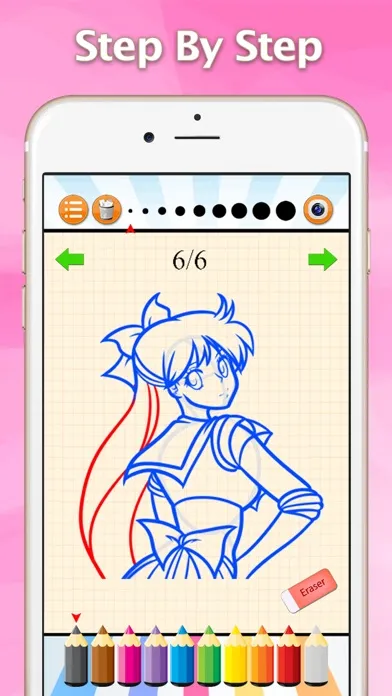 Скриншоты How to Draw for Sailor Moon : Drawing and Coloring