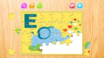 Alphabet Preschool Learning Educational Puzzles for Toddler - Teachme ABC animals endless fun Screenshots