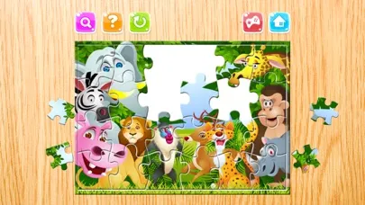 Ảnh chụp màn hình của Animals Puzzle Games Free Jigsaw Puzzles for Kids