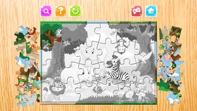 Ảnh chụp màn hình của Animals Puzzle Games Free Jigsaw Puzzles for Kids