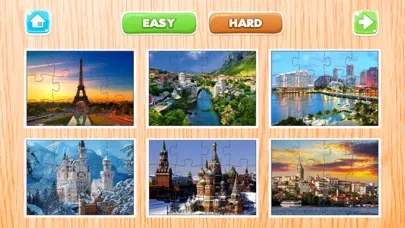 Capturas de tela do City Puzzle for Adults Jigsaw Puzzles Games Free