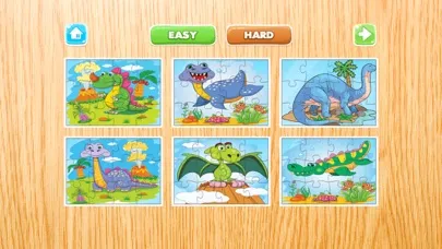 Ảnh chụp màn hình của Dino Puzzle Games Free - Dinosaur Jigsaw Puzzles for Kids and Toddler - Preschool Learning Games