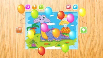 Ảnh chụp màn hình của Dino Puzzle Games Free - Dinosaur Jigsaw Puzzles for Kids and Toddler - Preschool Learning Games