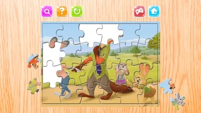 Cartoon Puzzle – Jigsaw Puzzles Box for Judy Hopps and Nick - Kids Toddler and Preschool Learning Games Ekran Görüntüleri