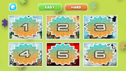 Cartoon Puzzle – Jigsaw Puzzles Box for Kung Fu Panda - Kids Toddler and Preschool Learning Games應用截圖