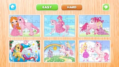 صور Princess Pony Puzzles - Jigsaw Puzzle for Kids and Toddlers who Love Little Horses and Unicorn Ponies for Free