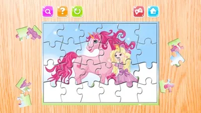 صور Princess Pony Puzzles - Jigsaw Puzzle for Kids and Toddlers who Love Little Horses and Unicorn Ponies for Free