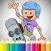 Sport Cartoon Coloring Book - Drawing for kids free games