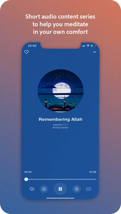 SAKEENAH-Muslim Meditation App स्क्रीनशॉट