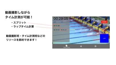 Tangkapan skrin Recording Lap Time on Video