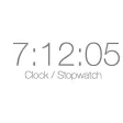Big clock -Day & Night mode- Big clock -Day & Night mode-