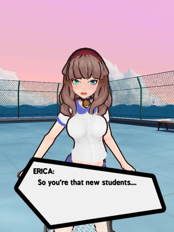 صور School Girls Tennis Simulator iPad 