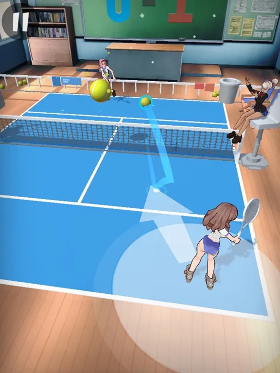 صور School Girls Tennis Simulator iPad 