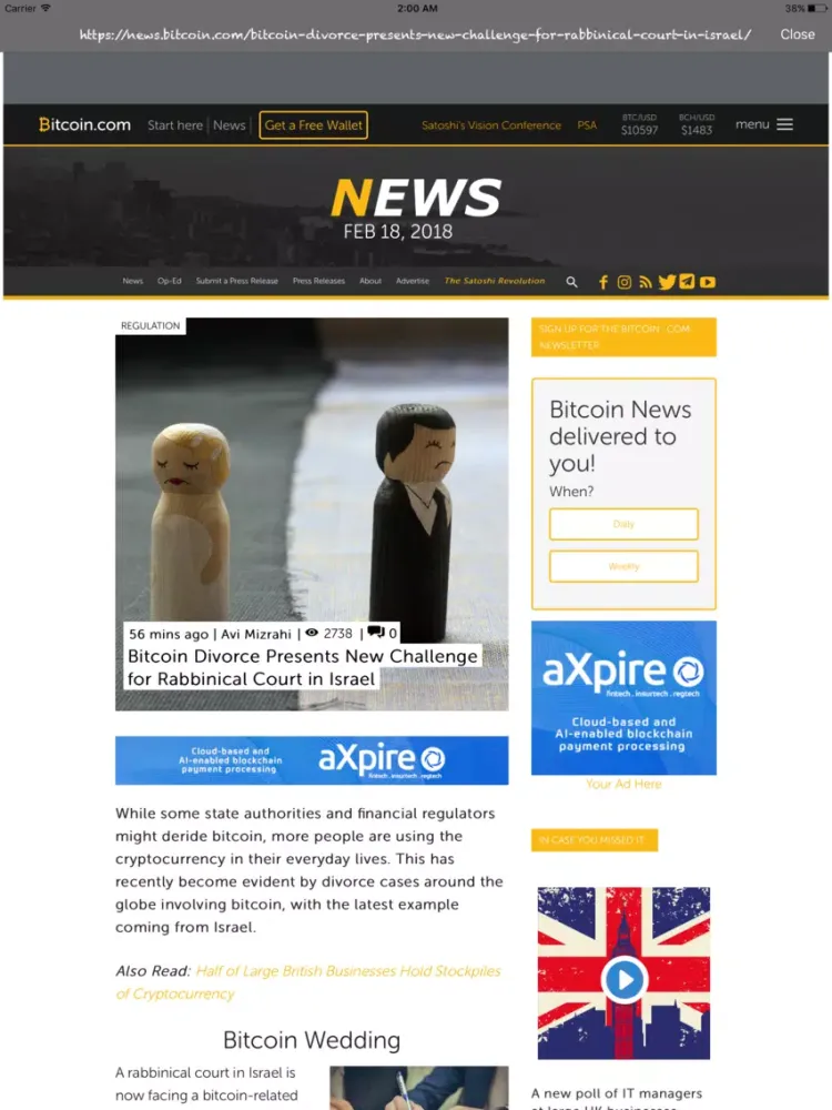 تصاویر The Crypto Times iPad 