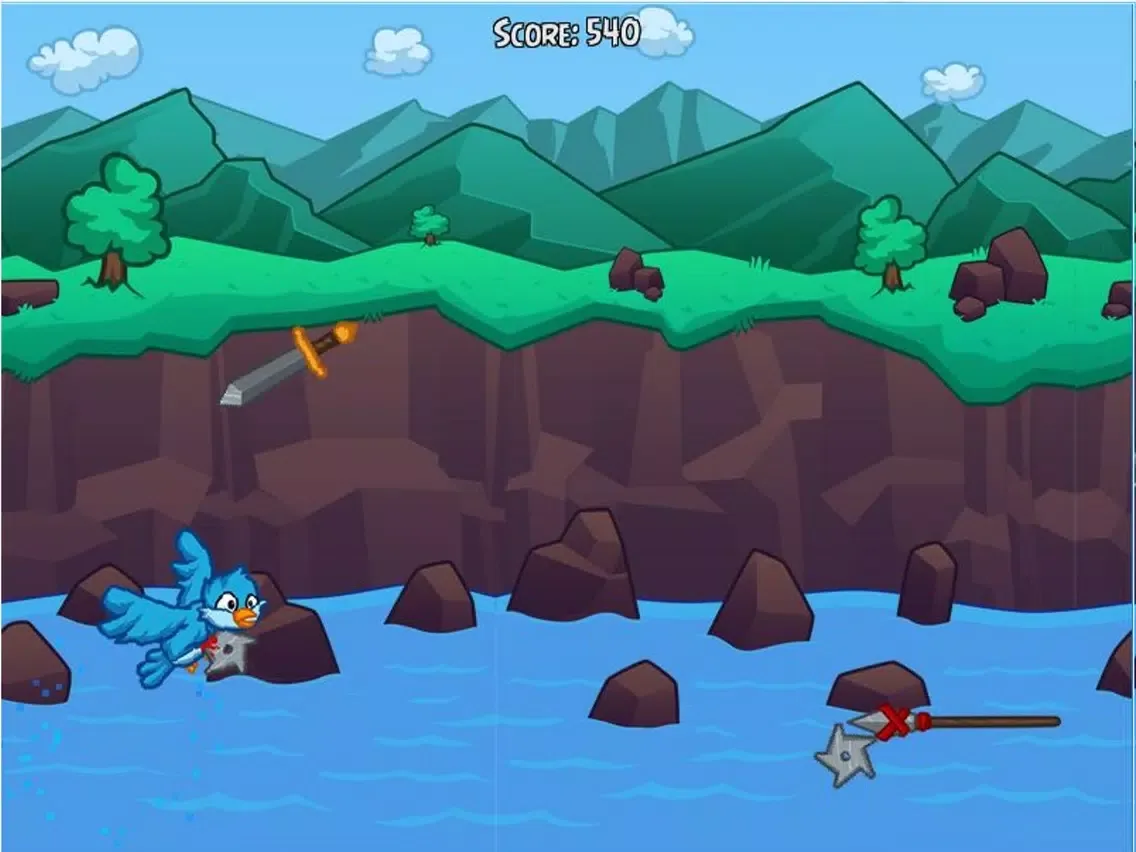 Zrzuty ekranu Brave Blue Bird iPad 