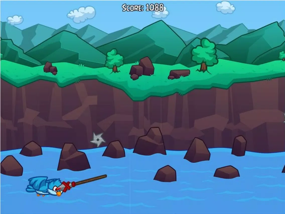 Zrzuty ekranu Brave Blue Bird iPad 