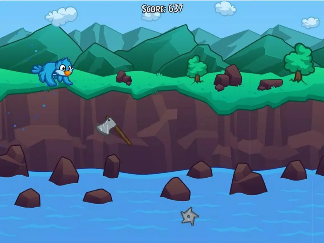 Zrzuty ekranu Brave Blue Bird iPad 