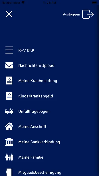 Screenshot di Meine R+V BKK