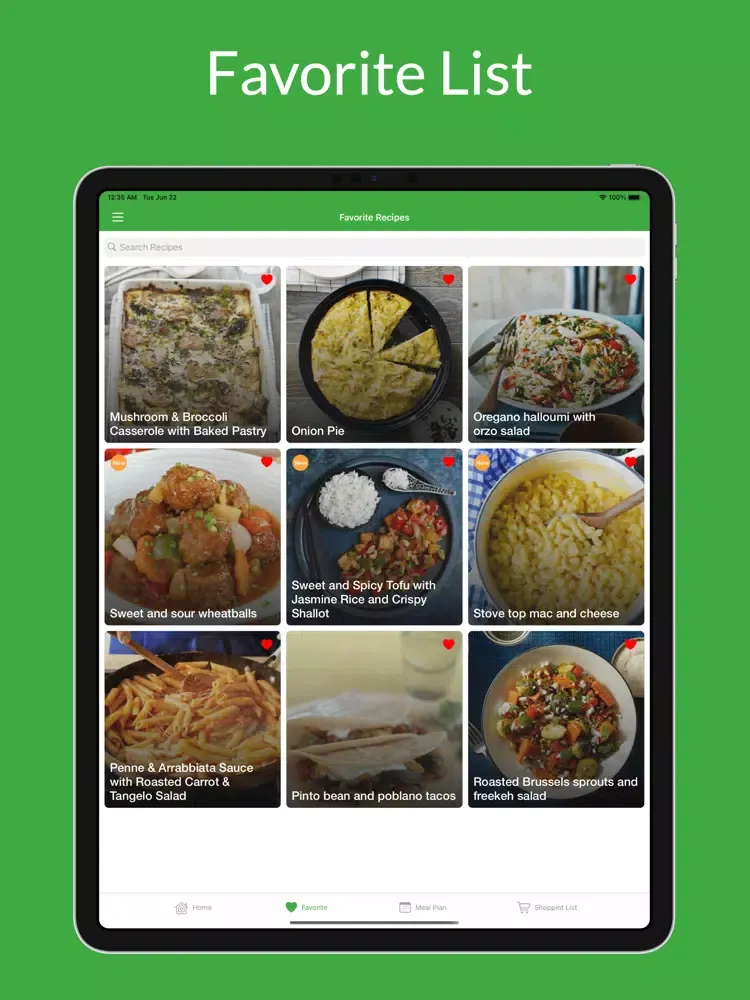 Ảnh chụp màn hình của Salad Recipes & Meal Plan iPad 