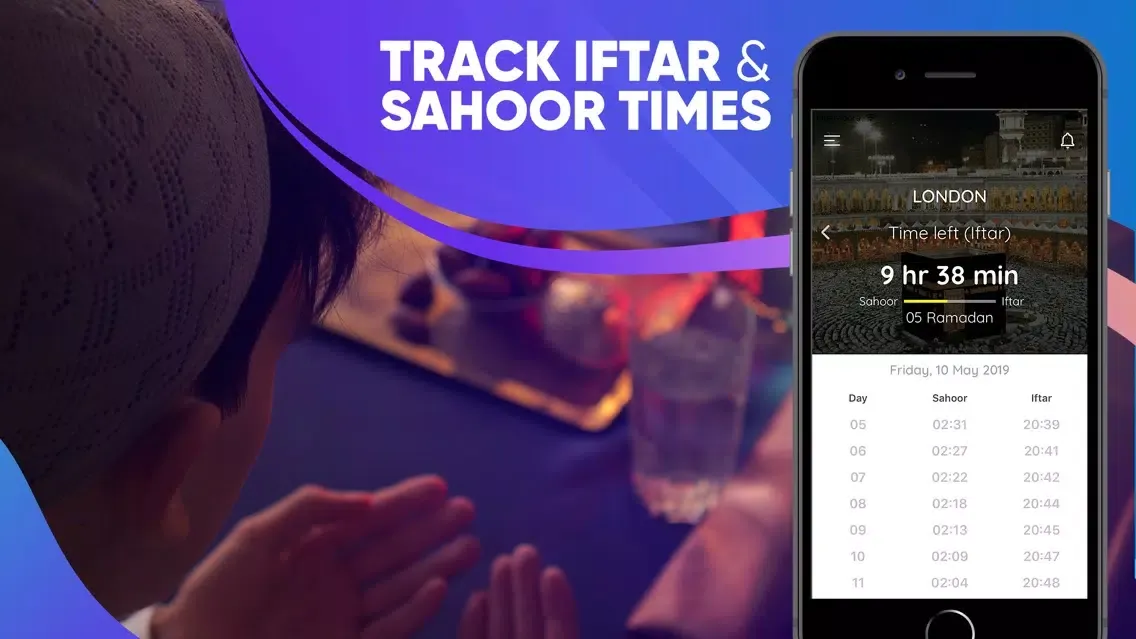 Capturas de pantalla de Prayer Times Pro - Qibla, Azan