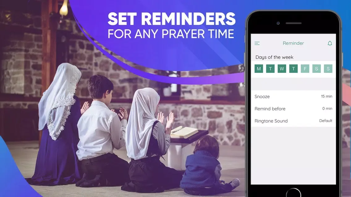 Capturas de pantalla de Prayer Times Pro - Qibla, Azan