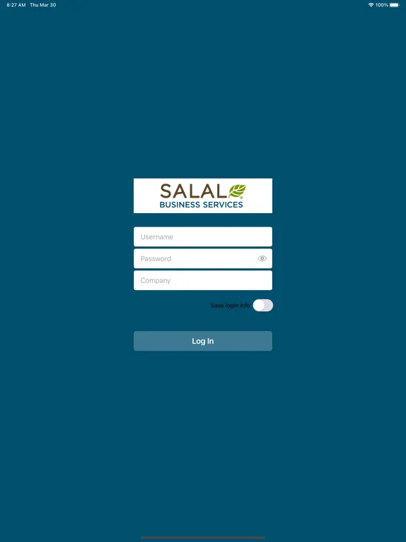 Salal CU Business Deposit iPad Screenshots