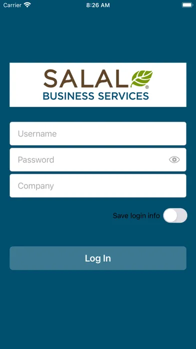 Salal CU Business Deposit Screenshots