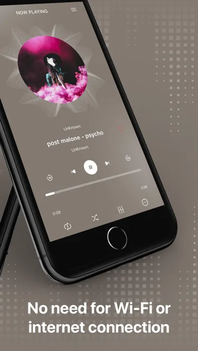 TuneIn – Offline Music Player Screenshots