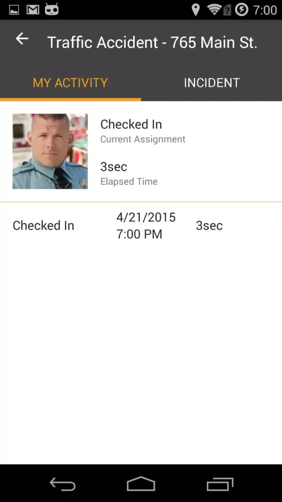 TAG app Screenshots