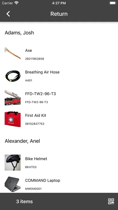 INVENTORY - Salamander سکرین شاٹس