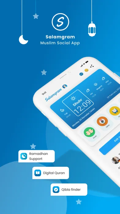 Capturas de tela do Salamly: Muslim Daily App