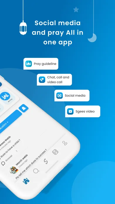 Capturas de tela do Salamly: Muslim Daily App
