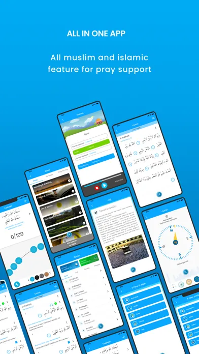 Capturas de tela do Salamly: Muslim Daily App