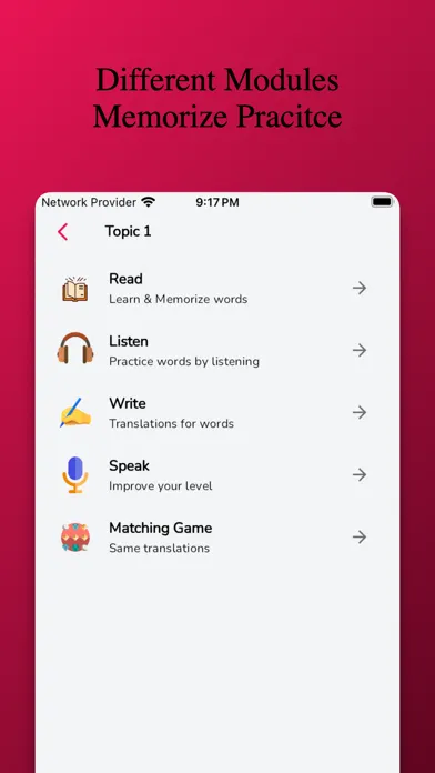Capturas de pantalla de Hebrew Learning - Beginners
