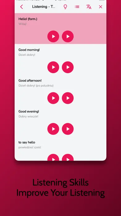 Polish Learning - Beginners应用截图