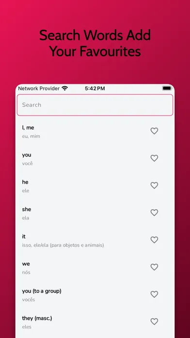 Portuguese Learning Beginners Screenshots
