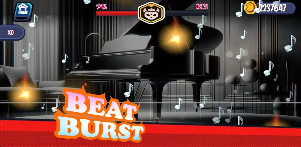 Beat Burst:Piano Sprint Screenshots