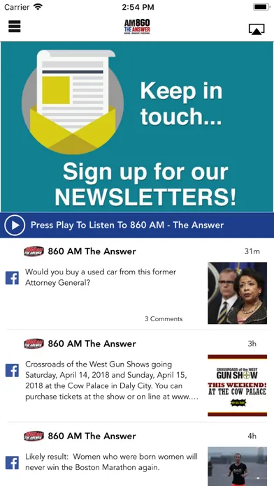 صور 860 AM The Answer KTRB
