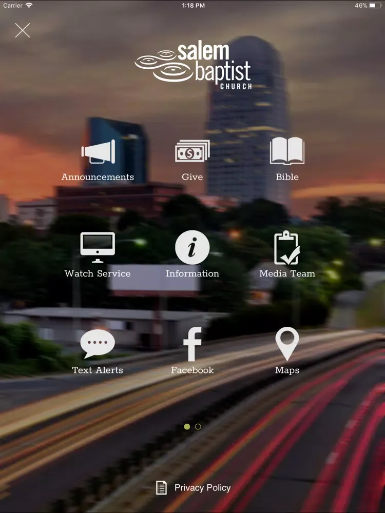 Salem Baptist | Winston-Salem iPad  Screenshots