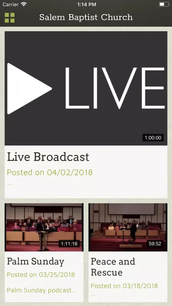 Salem Baptist | Winston-Salem Screenshots