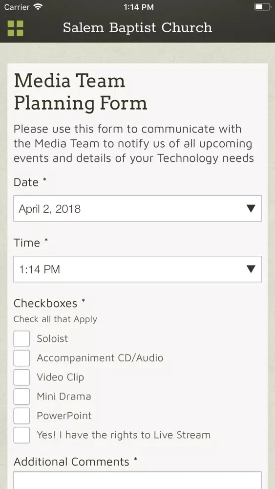 Salem Baptist | Winston-Salem Screenshots