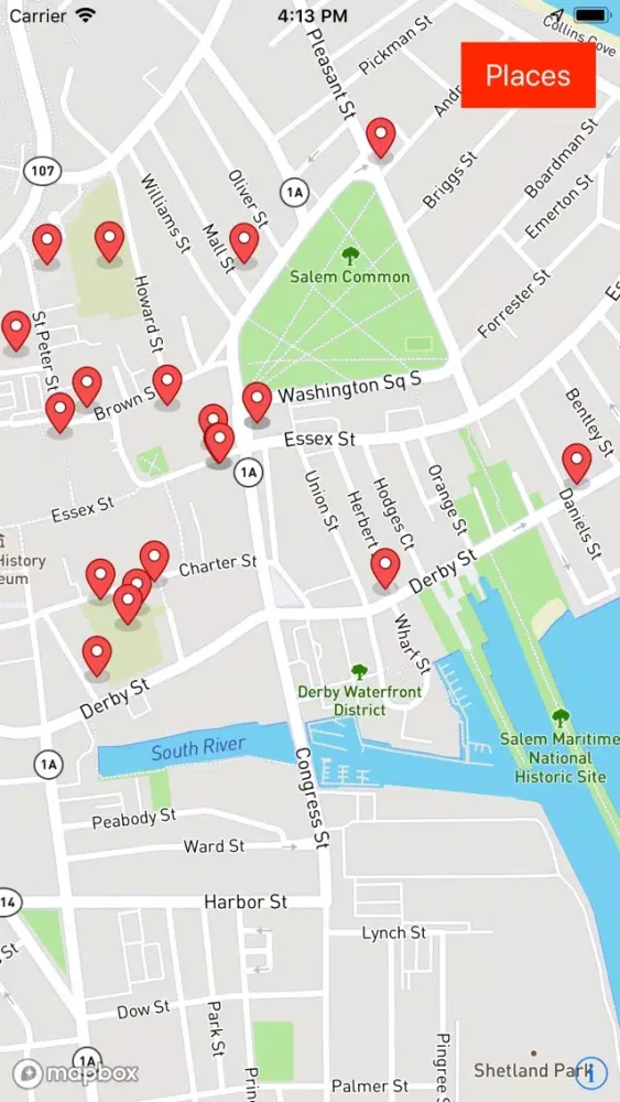 Salem Ghost Map应用截图