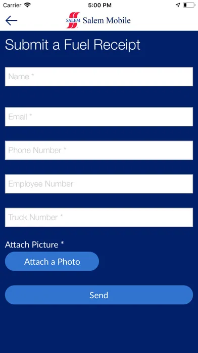 Ảnh chụp màn hình của Salem Mobile